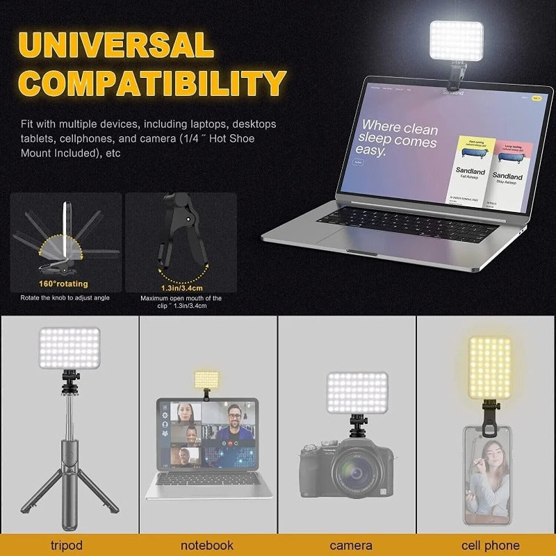 Rechargeable Adjustable Multi Modes 120 High Power LED Light